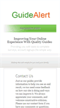 Mobile Screenshot of guidealert.com